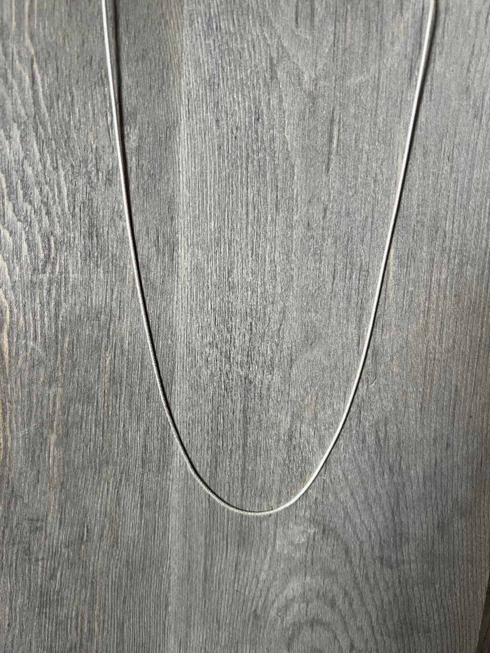 20 inch Sterling silver snake chain
